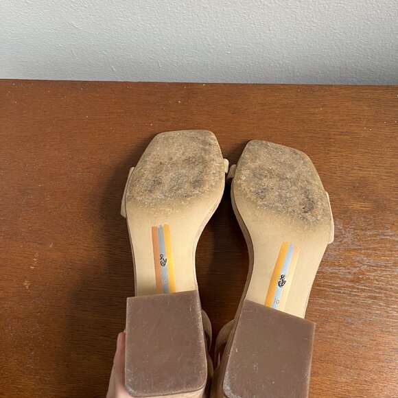 SAM EDELMAN - Wilson Sandal (Women) - Golden Caramel Color Size 10 - Picture 4 of 6